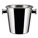 Alessi Secchiello Ghiaccio Rinfrescatore due manici in Acciaio Inox