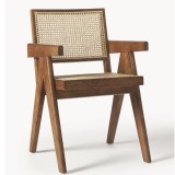 Sedia con braccioli e intreccio viennese Sissi 2 PZ